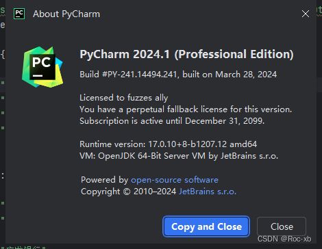 PyCharm2024安装包（亲测可用）